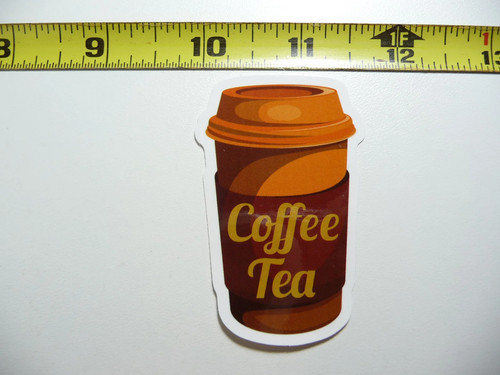 Coffee tea cup small sticker - cup,