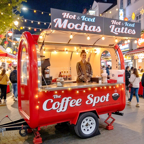 Food truck trailer trailers - food,