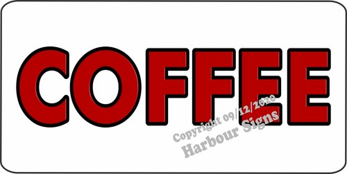 Coffee decal - decal, size)
