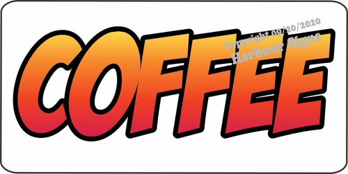 Coffee decal - coffee,