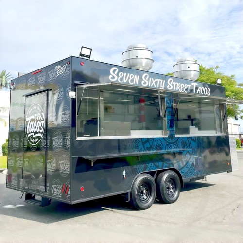 Food truck with ice cream - truck,