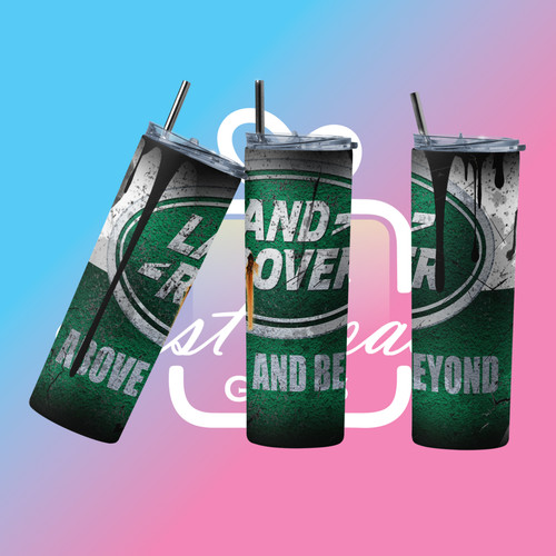 Custom land rover20oz - custom, tumbler