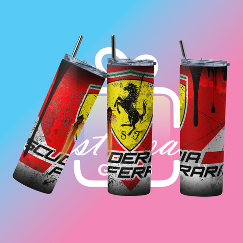 Custom ferrari racing 20oz - racing,