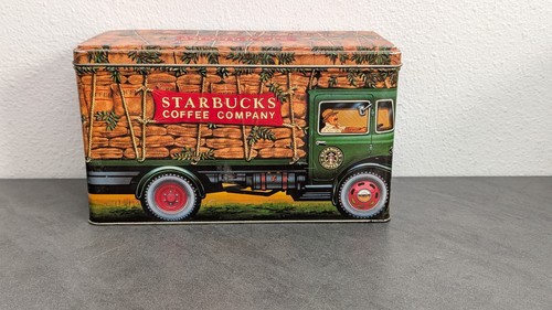 Starbucks coffee truck tin - truck,
