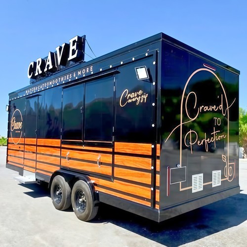 Mobile truck food - truck, trailer