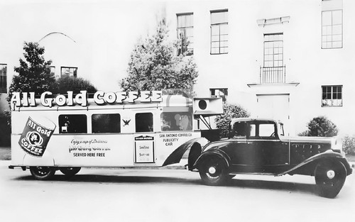 All gold coffee food truck - all,